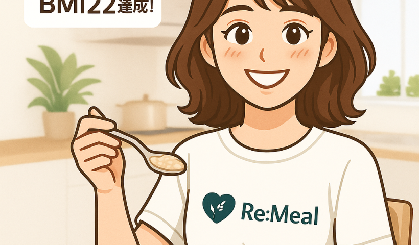 「16kg減 → BMI22達成！」 「維持もラクに。主食を変えただけ」